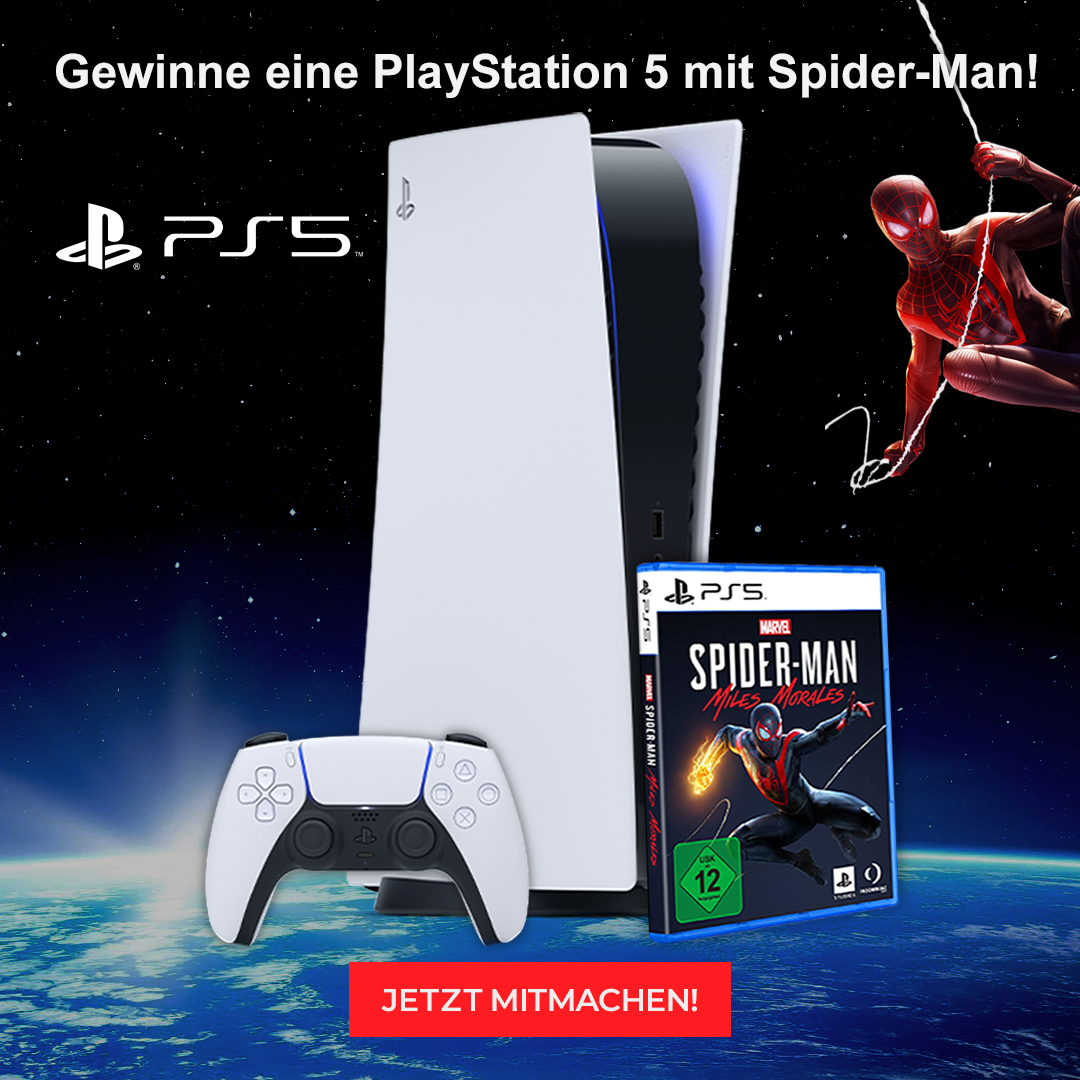 PS5 Gewinnspiel: Jetzt mitmachen und PS5 gewinnen!